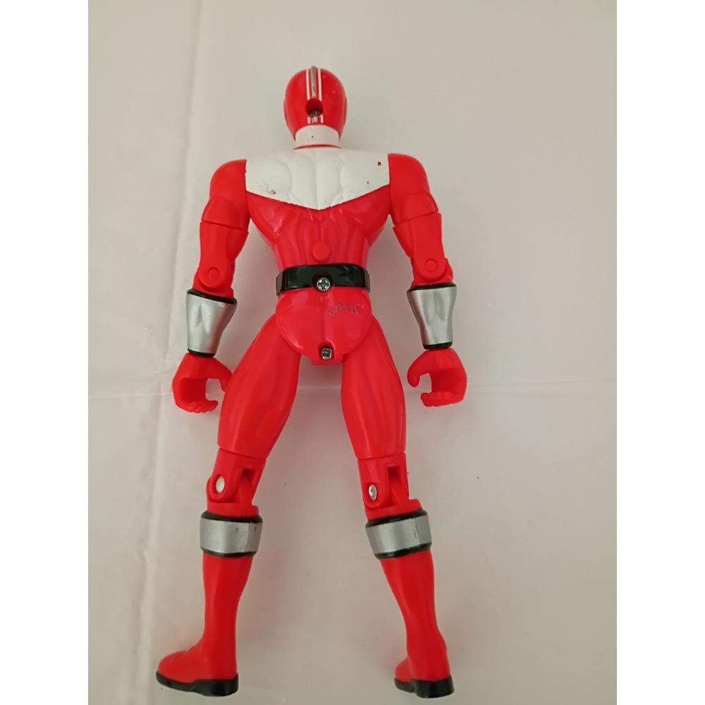 Good Used Condition 2000 Bandai Power Rangers Red Ranger Time Force 6 Inches - Picture 4 of 5